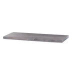 RESTORE Riverstone Grey 24 in. Wood Shelf (Wood Only) by Pipe Decor