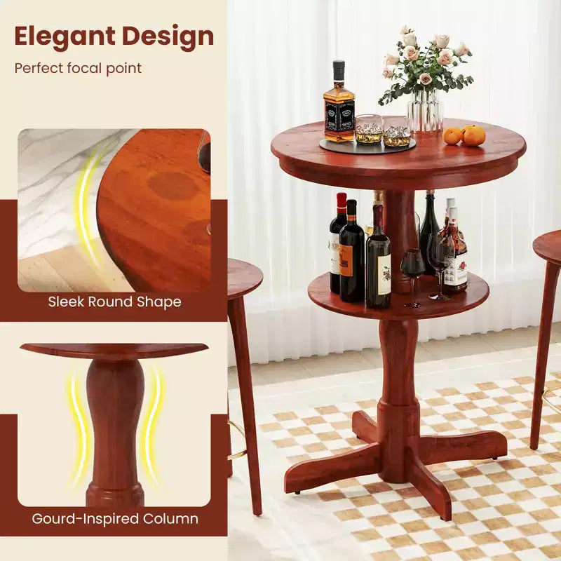Table haute ronde