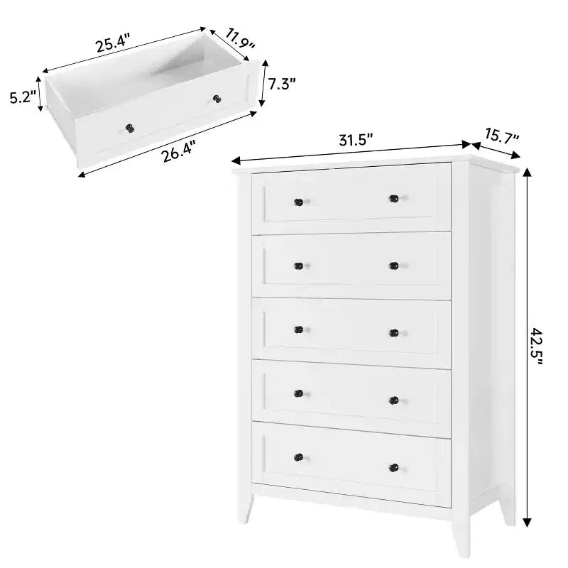 Commode en bois moderne