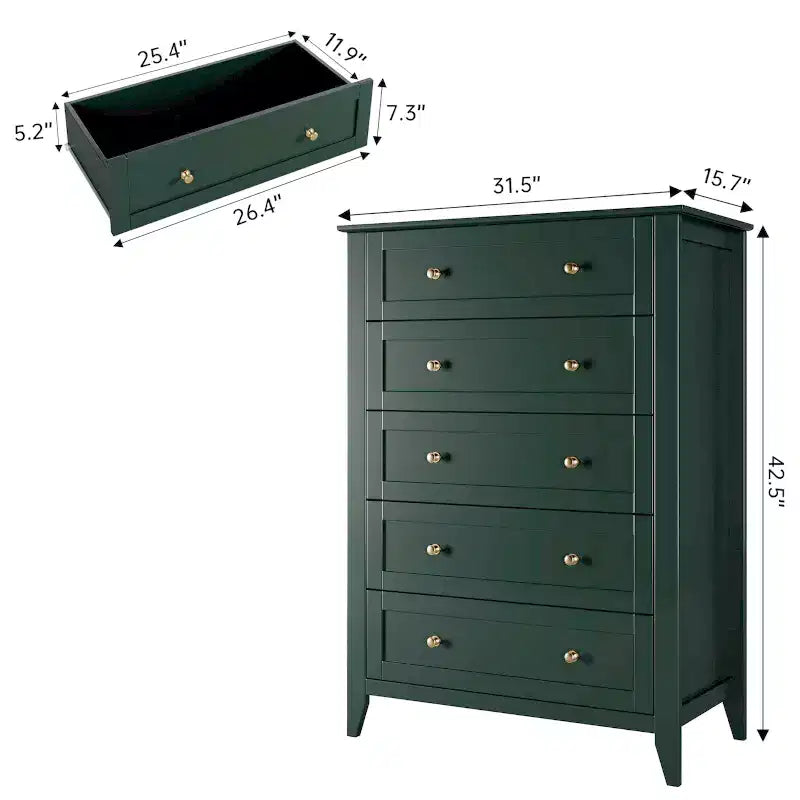 Commode en bois moderne