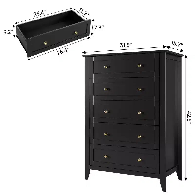 Commode en bois moderne