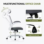 Chaise de bureau ergonomique en maille respirante
