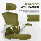 Chaise de bureau ergonomique en maille respirante