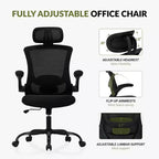 Chaise de bureau ergonomique en maille respirante