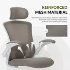 Chaise de bureau ergonomique en maille respirante