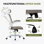 Chaise de bureau ergonomique en maille respirante