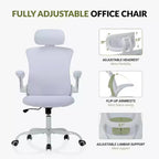 Chaise de bureau ergonomique en maille respirante