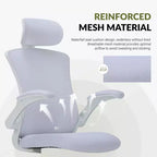 Chaise de bureau ergonomique en maille respirante