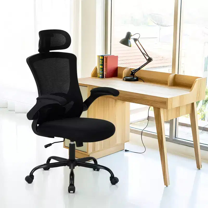 Chaise de bureau ergonomique en maille respirante