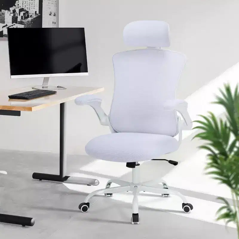 Chaise de bureau ergonomique en maille respirante