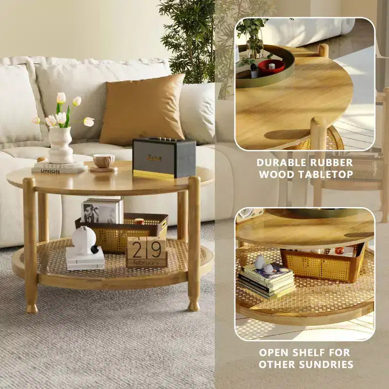 Table basse ronde