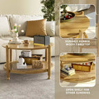 Table basse ronde