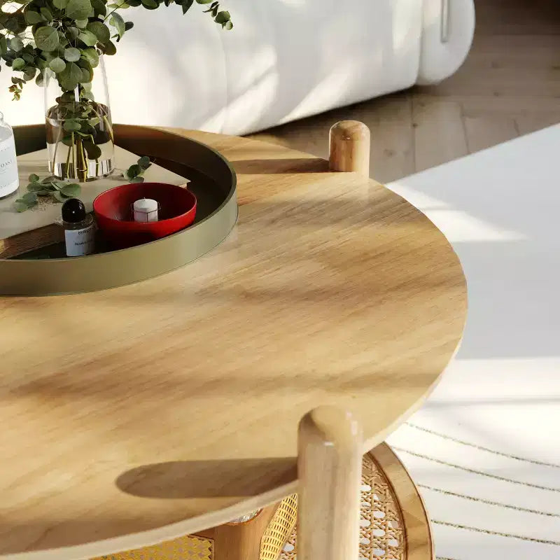 Table basse ronde