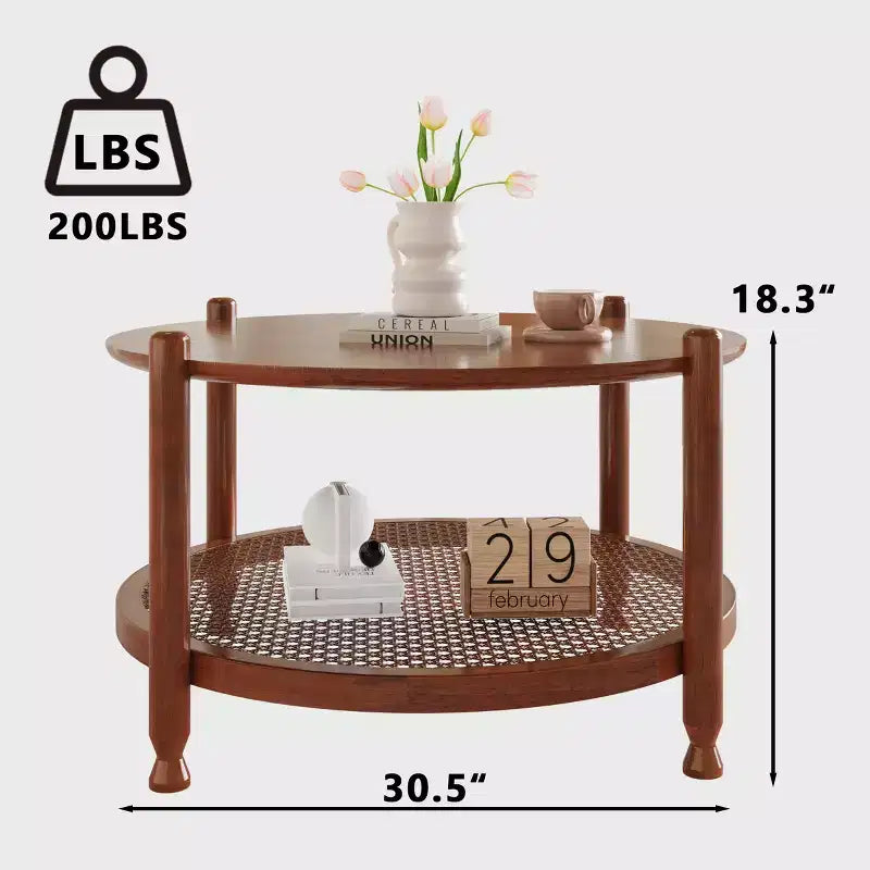Table basse ronde