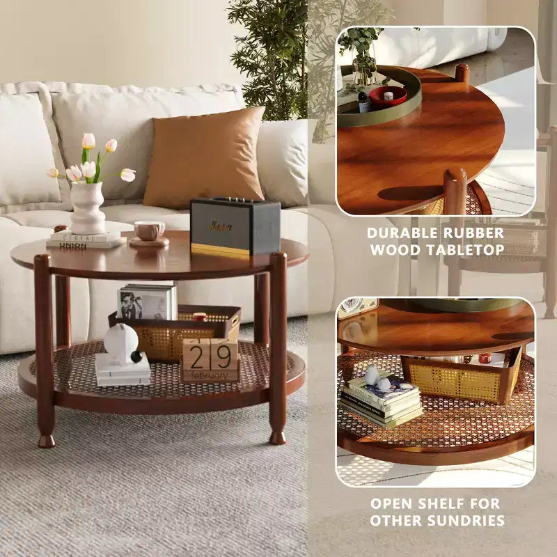 Table basse ronde