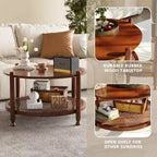 Table basse ronde