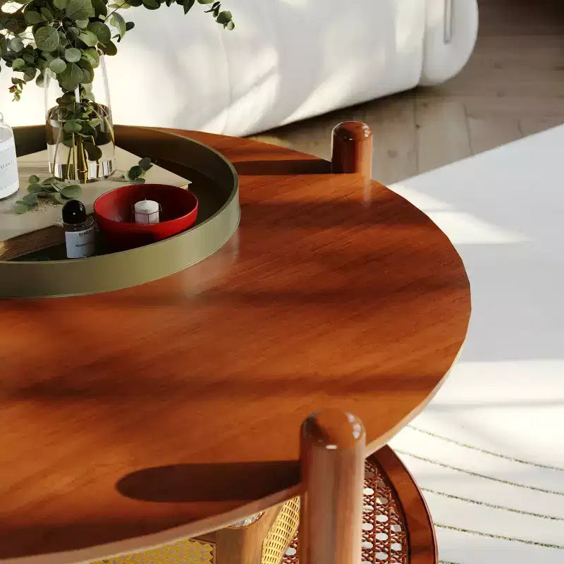 Table basse ronde