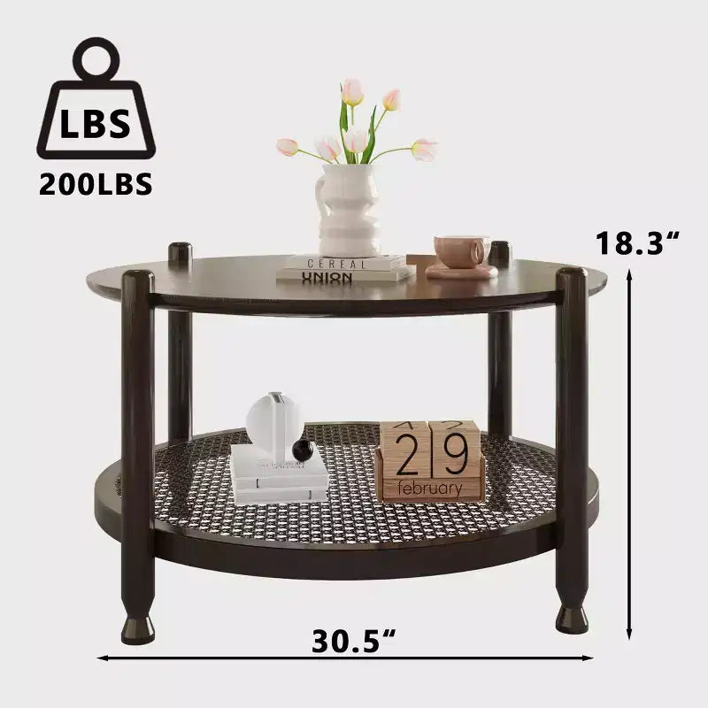 Table basse ronde