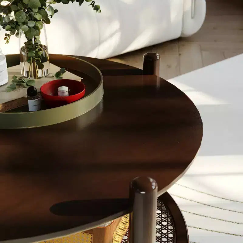 Table basse ronde