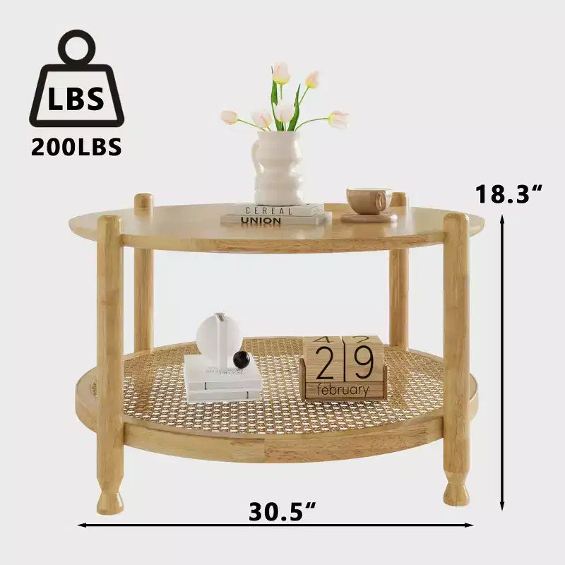 Table basse ronde