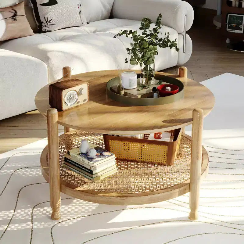 Table basse ronde