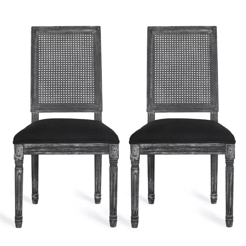 Chaises de salle à manger rustiques en bois