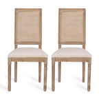 Chaises de salle à manger rustiques en bois