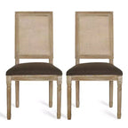 Chaises de salle à manger rustiques en bois