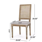 Chaises de salle à manger rustiques en bois