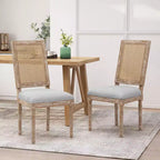 Chaises de salle à manger rustiques en bois