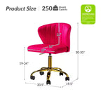 Chaise de bureau pivotante contemporaine