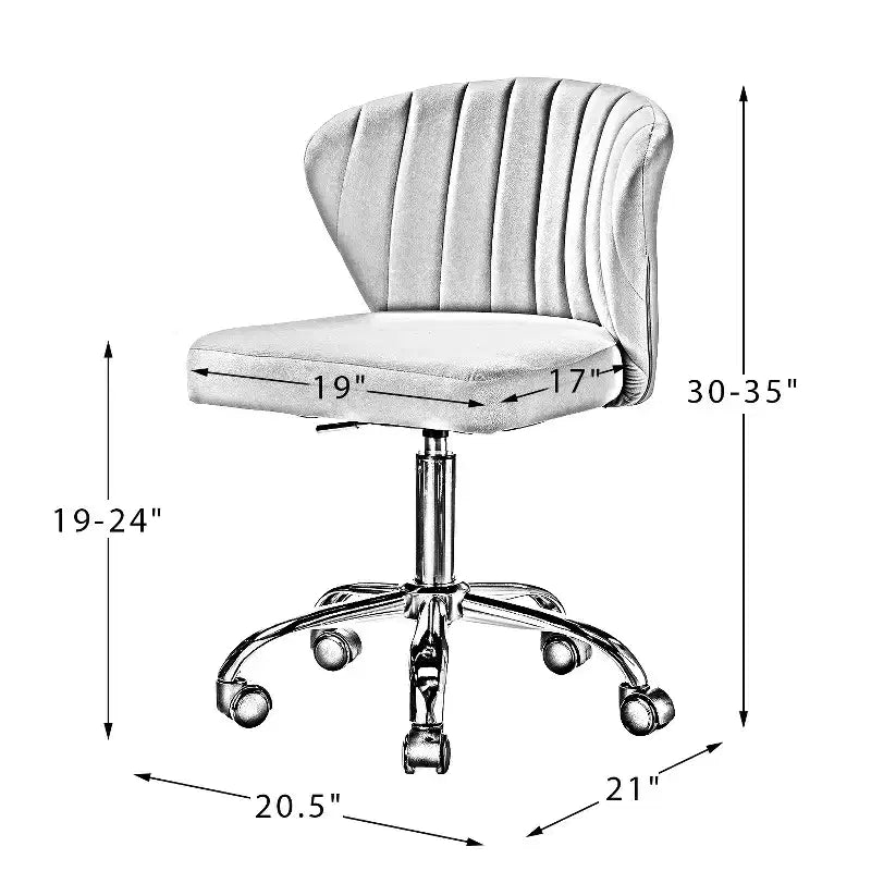 Chaise de bureau pivotante contemporaine
