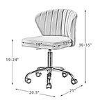 Chaise de bureau pivotante contemporaine