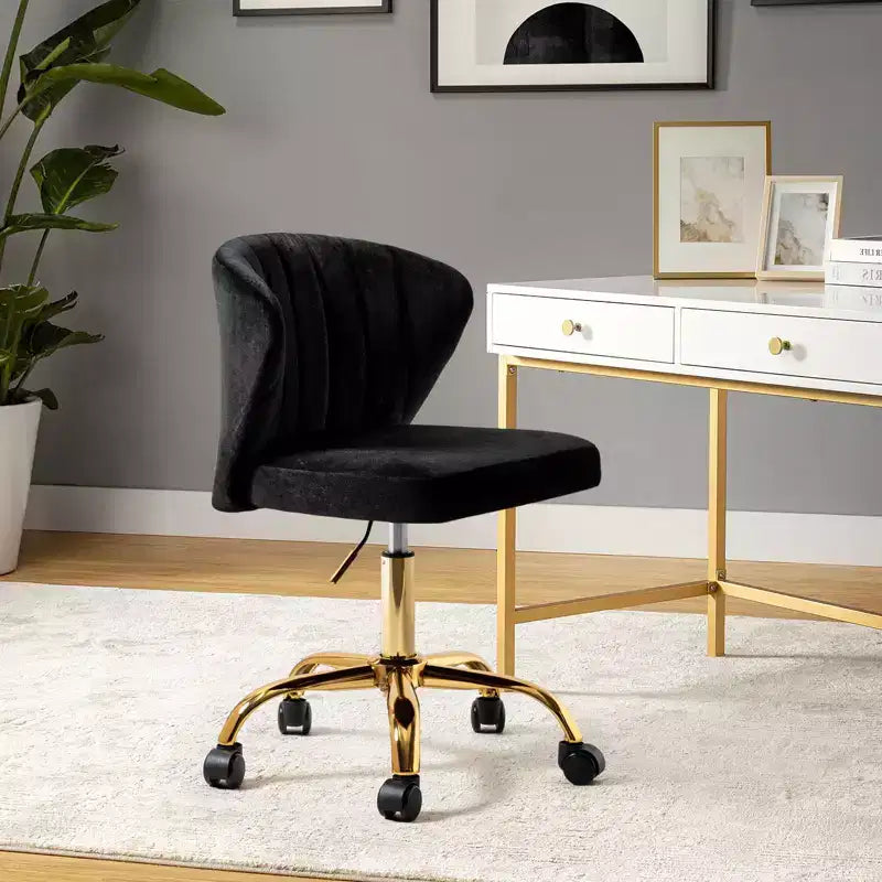 Chaise de bureau pivotante contemporaine
