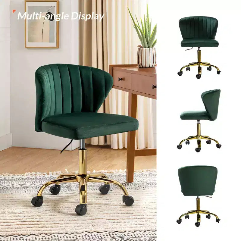 Chaise de bureau pivotante contemporaine