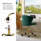 Chaise de bureau pivotante contemporaine