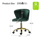 Chaise de bureau pivotante contemporaine