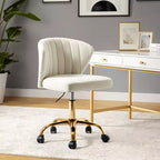 Chaise de bureau pivotante contemporaine