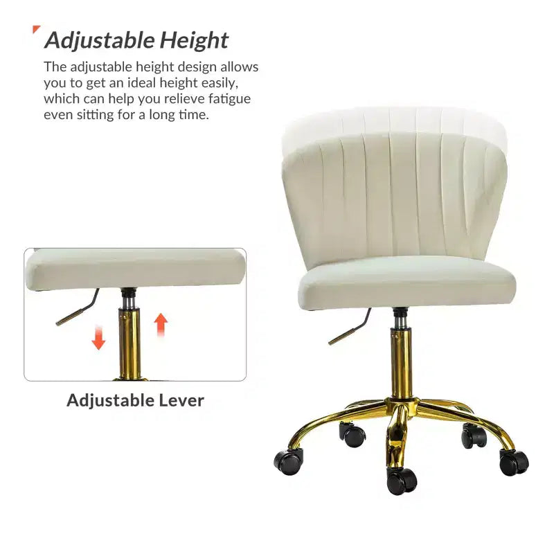 Chaise de bureau pivotante contemporaine