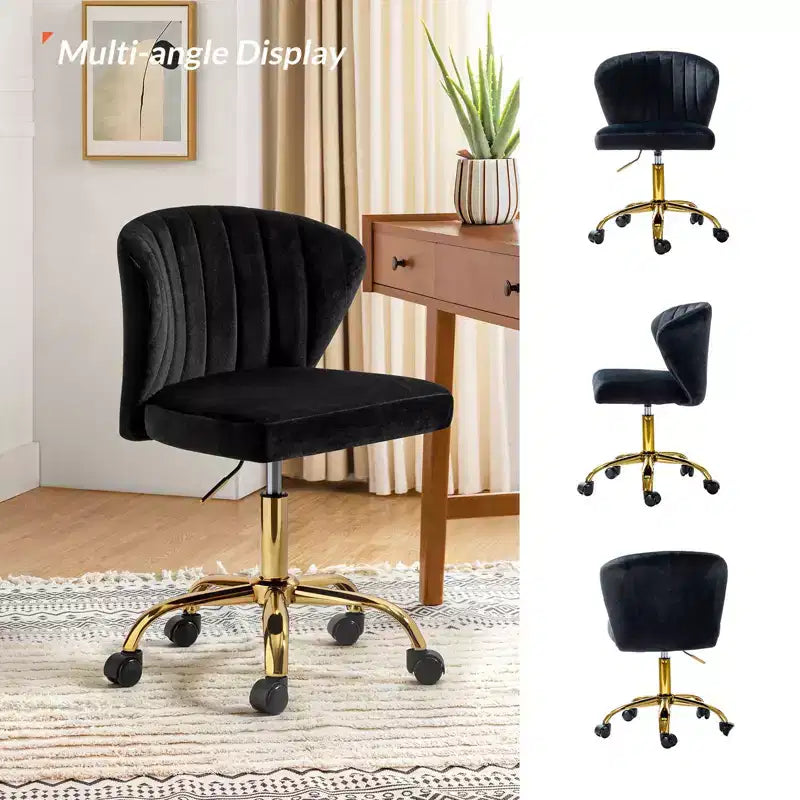 Chaise de bureau pivotante contemporaine