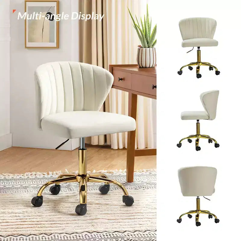 Chaise de bureau pivotante contemporaine