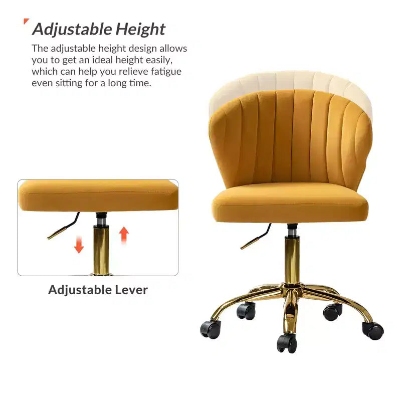 Chaise de bureau pivotante contemporaine