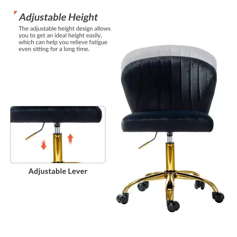 Chaise de bureau pivotante contemporaine