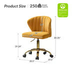 Chaise de bureau pivotante contemporaine
