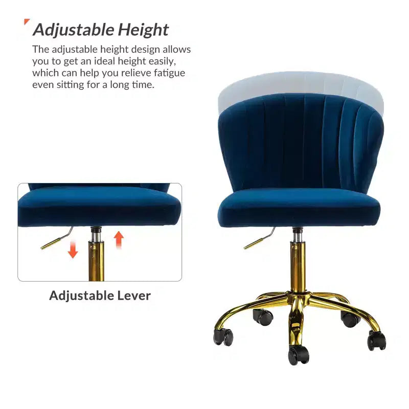 Chaise de bureau pivotante contemporaine
