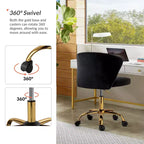 Chaise de bureau pivotante contemporaine