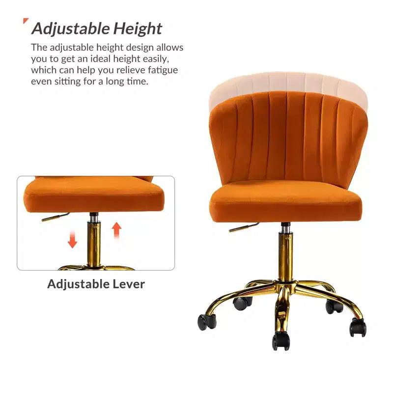 Chaise de bureau pivotante contemporaine